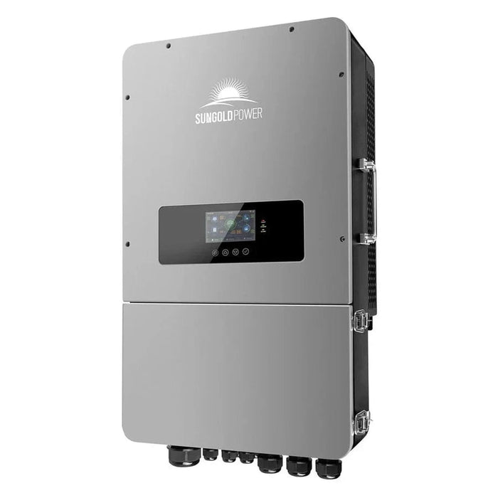 SunGoldPower | 10KW Hybrid Inverter 48V Split Phase Feedback and Batteryless