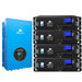 SunGoldPower | 12000W 48V Split Phase Pure Sine Wave Inverter Charger +4 XSG48100P