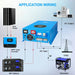 SunGoldPower | 12000W 48V Split Phase Pure Sine Wave Inverter Charger +4 XSG48100P
