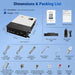 SunGoldPower | 18kW 48V Commercial Three-Phase All-in-One Solar Charge Inverter PowerCore 18K-48