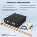 SunGoldPower | CoreX 5 Pro Server Rack Battery 48V 100Ah Residential Energy Storage System