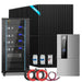 SunGoldPower | Hybrid Solar Kit 11.4KW 48V Split Phase 20.48KWH Lithium Battery 16 X 450 Watt Solar Panel SGH-11N2E