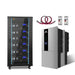 SunGoldPower | Hybrid Solar Kit 2 x 7.6KW 48V Split Phase Inverter | 30.72KWH Lithium Battery | SGH-7.6DN6E-s