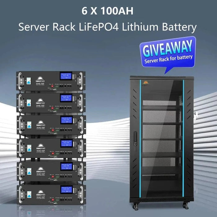 SunGoldPower | Off-Grid Solar Kit 15000W 48VDC 120V/240V LifePo4 30.72KWH Lithium Battery 20 X 415 Watts Solar Panels SGR-15K20E image 18