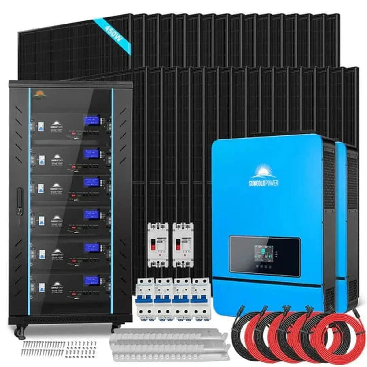 Solar System Guys SungoldPower Off-Grid Solar Kit - Solar Guys Pro