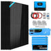 SunGoldPower | Off Grid Solar Kit 6000W 48VDC 120V/240V LifePO4 10.24KWH Lithium Battery 6 X 370 Watt Solar Panels SGK-PRO64