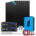 SunGoldPower | Off-Grid Solar Kit 6500W 48VDC 120/240VAC LifePo4 10.24KWH Lithium Battery 8 X 450W Solar Panels SGR-6510E