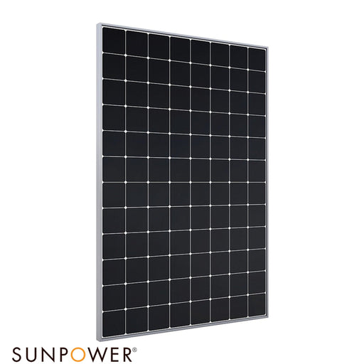 SunPower | 330W Mono Solar Panel Silver | E-Series Solar Panel | Includes TIGO Rapid Shutdown Module | MINIMUM PURCHASE: 10