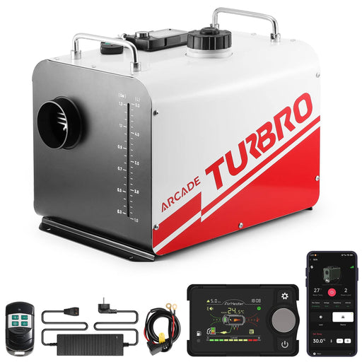 TURBRO | Arcade H8BP Diesel Heater - European version
