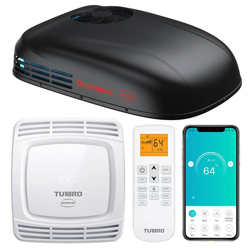 TURBRO | Greenland 13,500 BTU Inverter Rooftop RV Air Conditioner R32