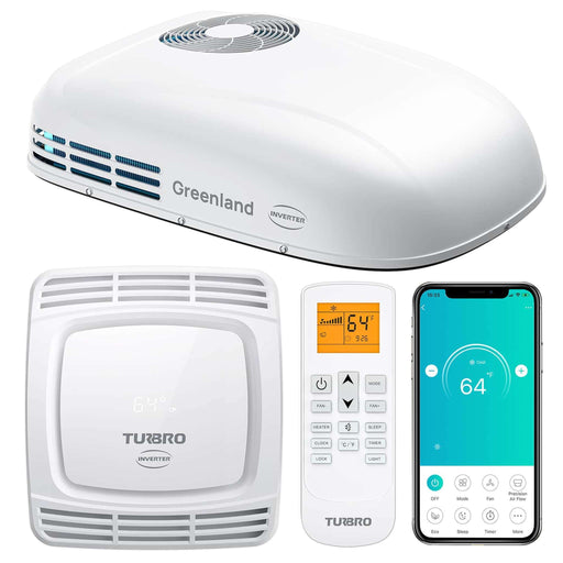 TURBRO | Greenland 13,500 BTU Inverter Rooftop RV Air Conditioner R32