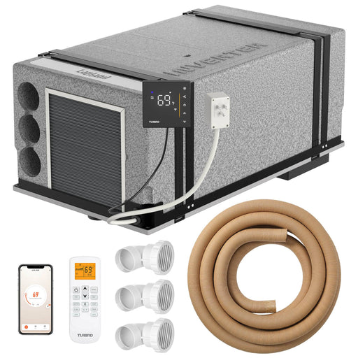 TURBRO | Lapland 10,000 BTU Inverter Under-Bench RV Air Conditioner R32