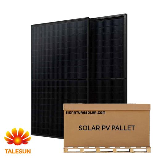 Talesun | 400W Bifacial Solar Panel Black | Up to 500W of Bifacial Gain | TP7G54M H | Full Pallet 36 | 14.4kW Total