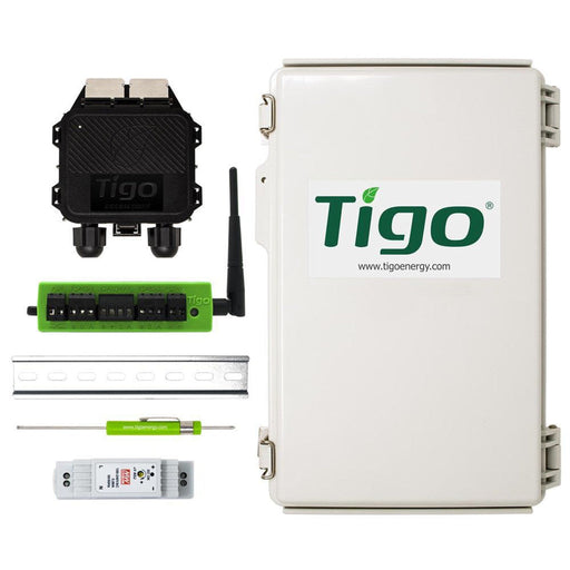 Tigo Energy | Cloud Connect Advanced CCA Outdoor Kit | Tigo TAP, Din Rail PS, Outdoor Enclosure