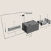 Velit | 2000U 12V/24V/48V Under-Bench Off-Grid Air Conditioner