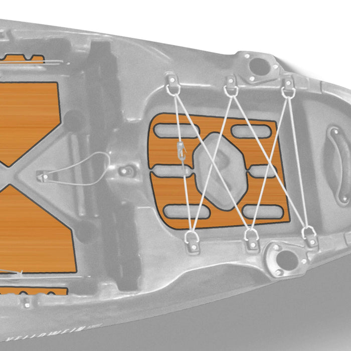 Vibe Kayaks | Yellowfin 130T Premium Deck Padding image 12