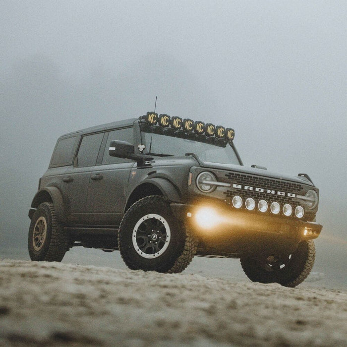 KC HiLiTES | FLEX ERA® SAE Fog Pocket Kit - 2021-Current Ford Bronco