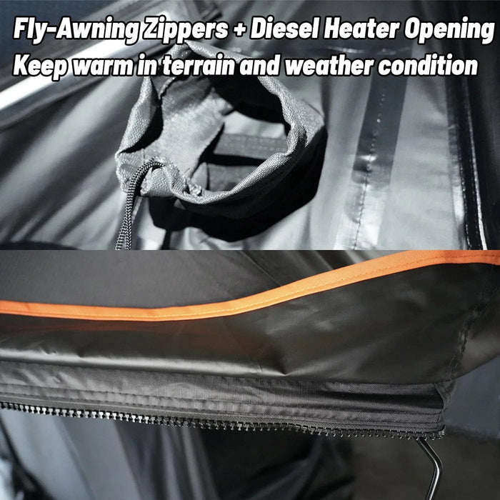 OPENROAD | Aluminum Hard Shell Roof Top Tent-PeakRoof LT V2 Series
