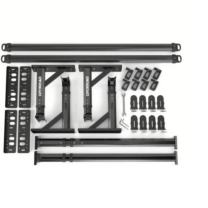 OPENROAD | Universal Fit Adjustable Bed Rack for Trucks