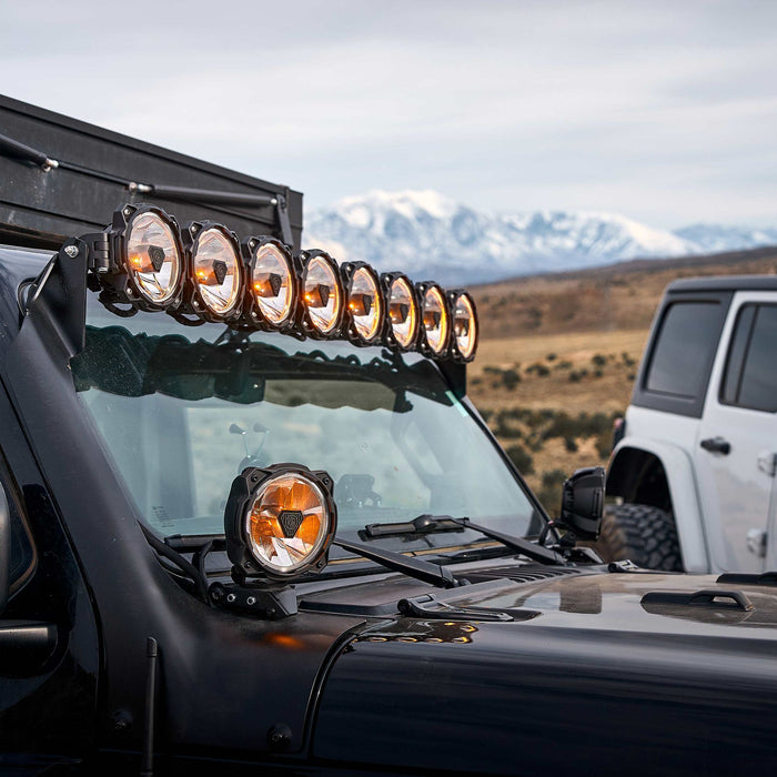 KC HiLiTES | Gravity® Titan™ 6" LED - Single Light - Wide-40 Beam