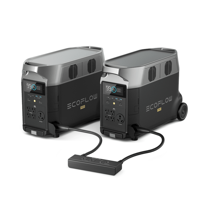 EcoFlow | DELTA Pro*2 + 1*Double Voltage Hub+1*Remote Control