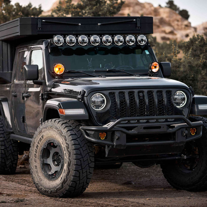 KC HiLiTES | Gravity® Titan™ 6" LED - Pair Pack - Wide-40 Beam