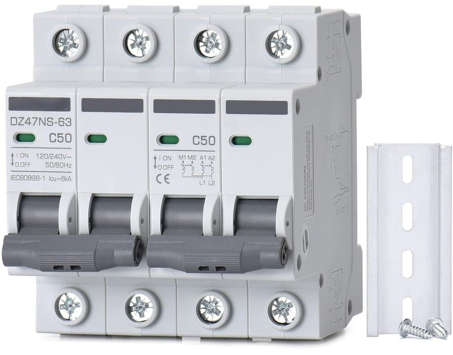 ACOPOWER |  50A AC Manual Transfer Switch