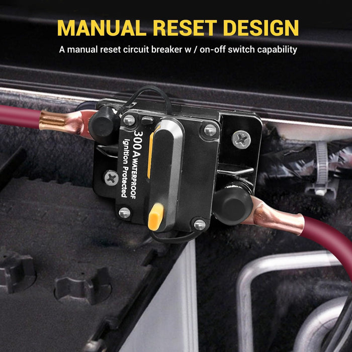ACOPOWER |  80/300 Amp Circuit Breaker