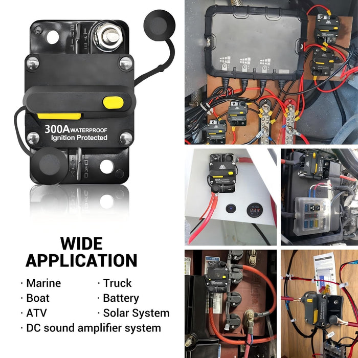 ACOPOWER |  80/300 Amp Circuit Breaker