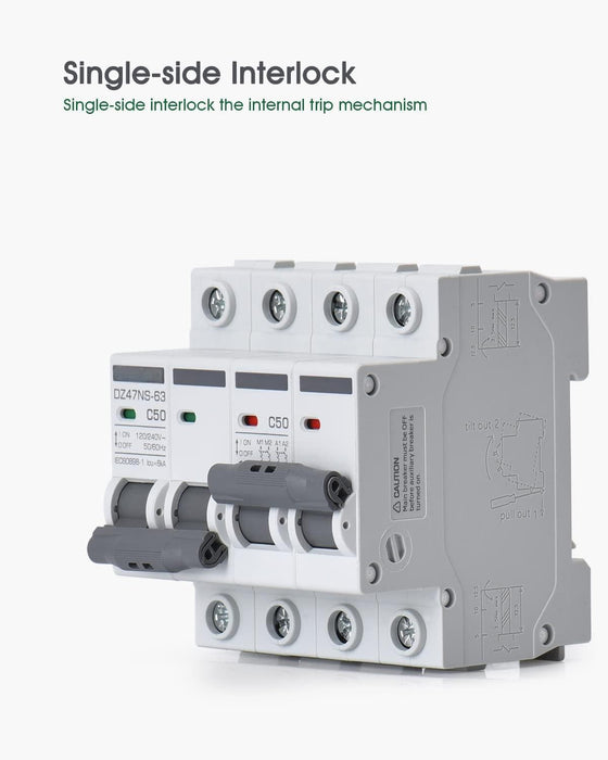 ACOPOWER |  50A AC Manual Transfer Switch