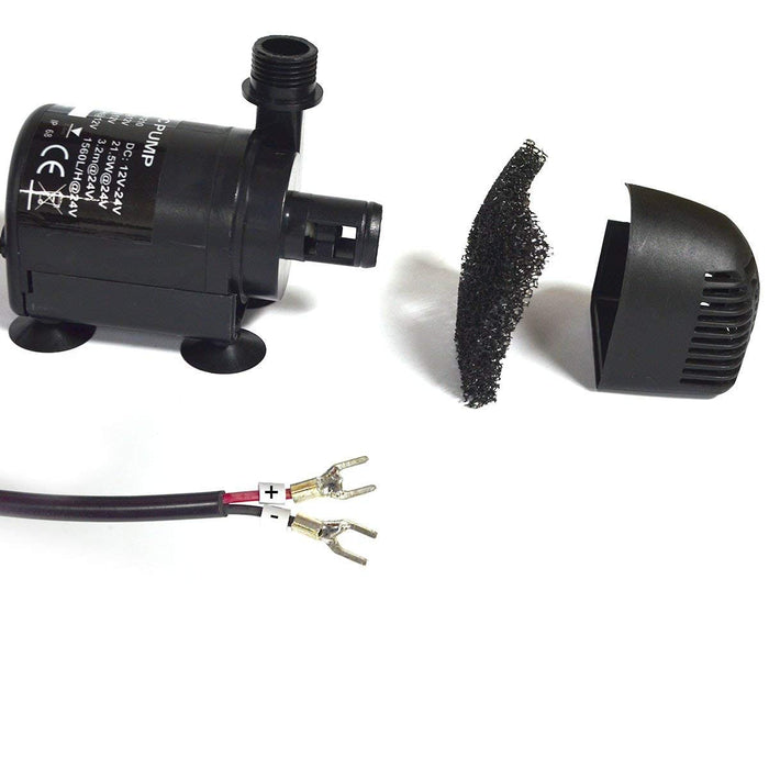 ACOPOWER | Solar Water Pump Kit-410GPH Submersible Pump and 20W Solar Panel