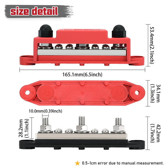 ACOPOWER | 400A Bus Bar Power Distribution Block