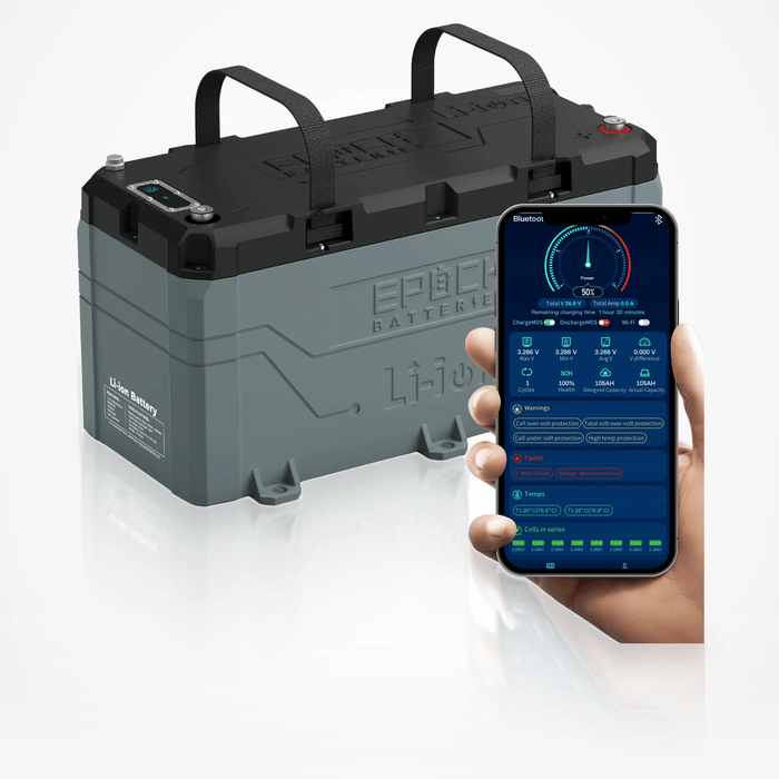 Epoch Batteries | 36V 100Ah LiFePO4 Marine Trolling Motor Battery