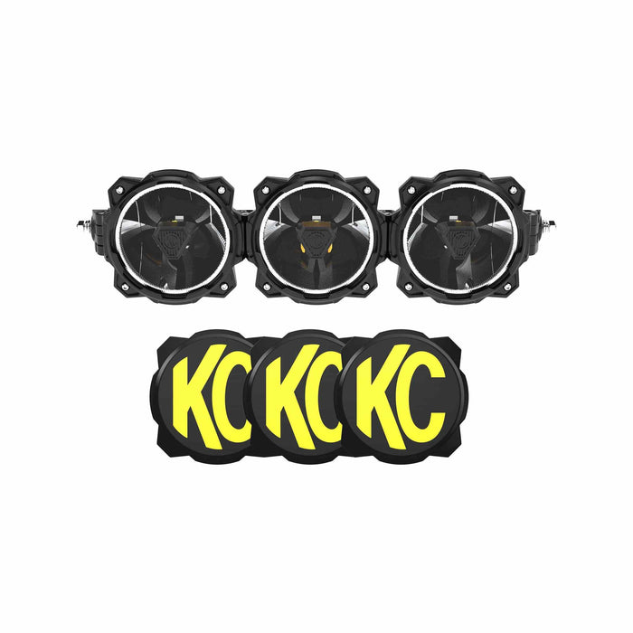 KC HiLiTES | 20" Gravity®️ Titan™ LED Light Bar - 3-Light