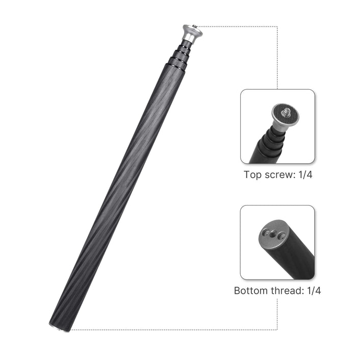 Coalax | 100% Pure Carbon Fiber Selfie Stick for Magic Arm, Vlogging and Content Creation (PRE-ORDER)