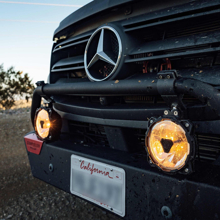 KC HiLiTES | Gravity® Titan™ 6" LED - Pair Pack - SAE Driving Beam