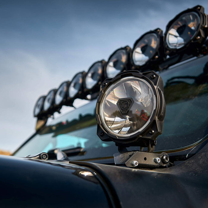 KC HiLiTES | Gravity® Titan™ 6" LED - Single Light - Wide-40 Beam