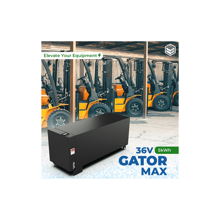 Big Battery | 36V GATOR MAX | LiFePO4 | 120Ah | 5kWh