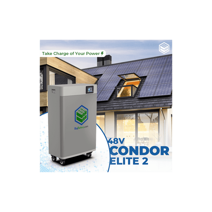 Big Battery | 48V CONDOR ELITE 2 | LiFePO4 | 231Ah | 11.8kWh