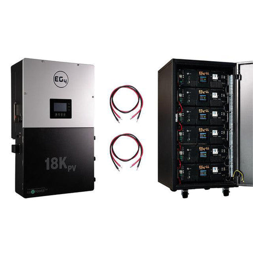 EG4 | 18KPV Hybrid Inverter System Bundle - 30.72kWH EG4 Lithium Powerwall