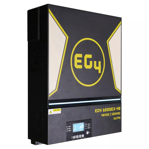 EG4 | 6.5kW Off-Grid Inverter | 6500EX-48 | 6500W Output | 8000W PV Input | 500V VOC Input | All in One Solar Inverter