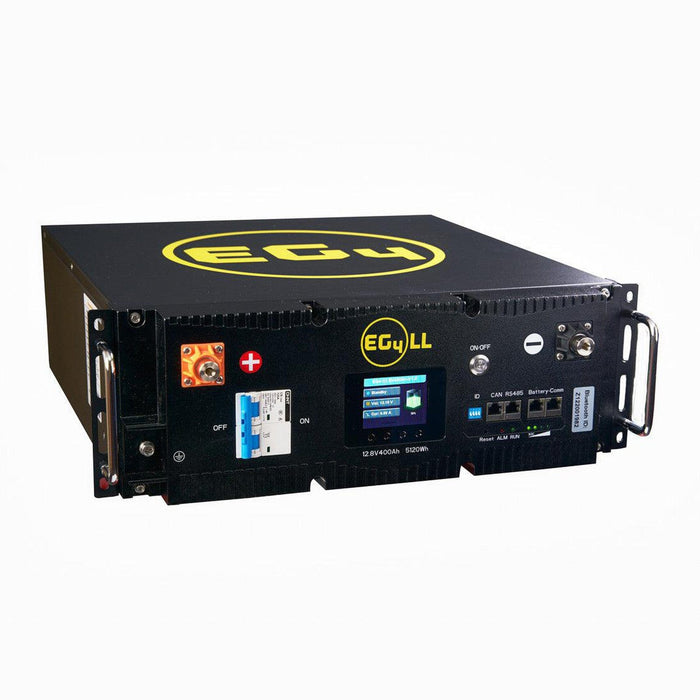 EG4 | LL Lithium Battery V2 | 12V 400AH | Server Rack Battery