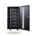 EG4 | LiFePO4 Lithium Batteries Kit 30.72kWh | 6 Server Rack Batteries | Welded Enclosed Rack, Door, Wheels