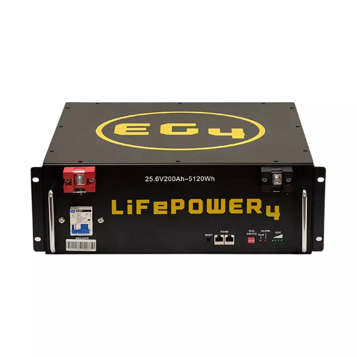 EG4 | LifePower4 Lithium Battery | 24V 200AH | Server Rack Battery