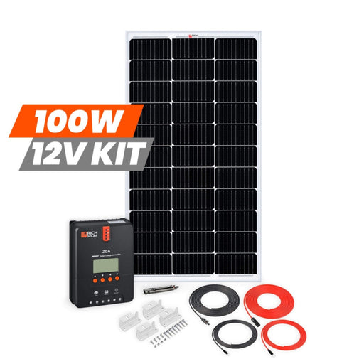 Rich Solar | 100 Watt Solar Kit