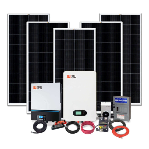 Rich Solar | 1000W 48V 120VAC Cabin Kit