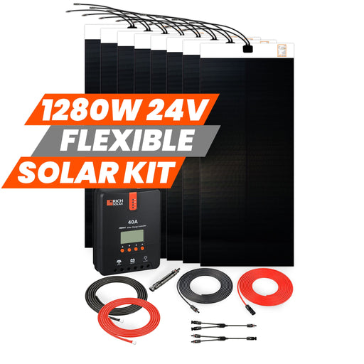 Rich Solar | 1280 Watt Flexible Solar Kit