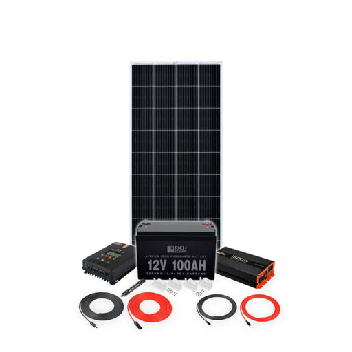 Rich Solar | 200 Watt Complete Solar Kit