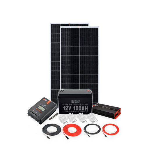 Rich Solar | 400 Watt Complete Solar Kit