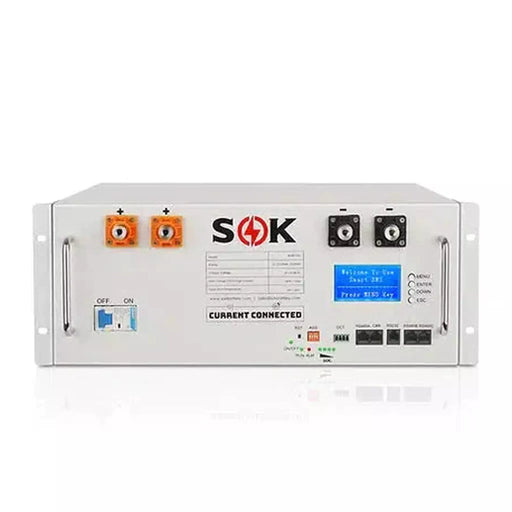 SOK Battery | Server Rack Battery | 100Ah 48V | User-Serviceable Rack Mount Battery